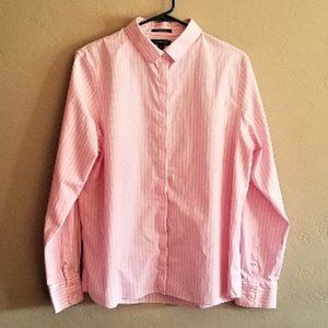 Lands' End Ladies Long Sleeve Shirt Size 16